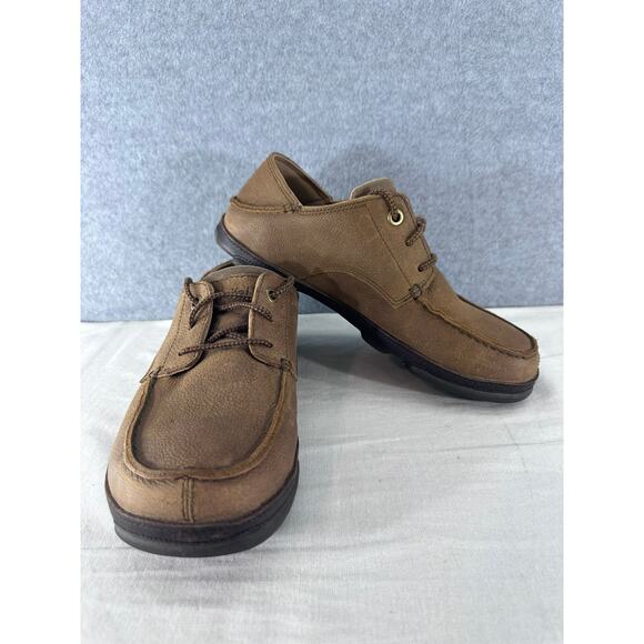 Olukai Men\'s sz 8 Hamakua Poko 10342-2763 Oxford Nubuck Lace Comfort Shoe main image 4